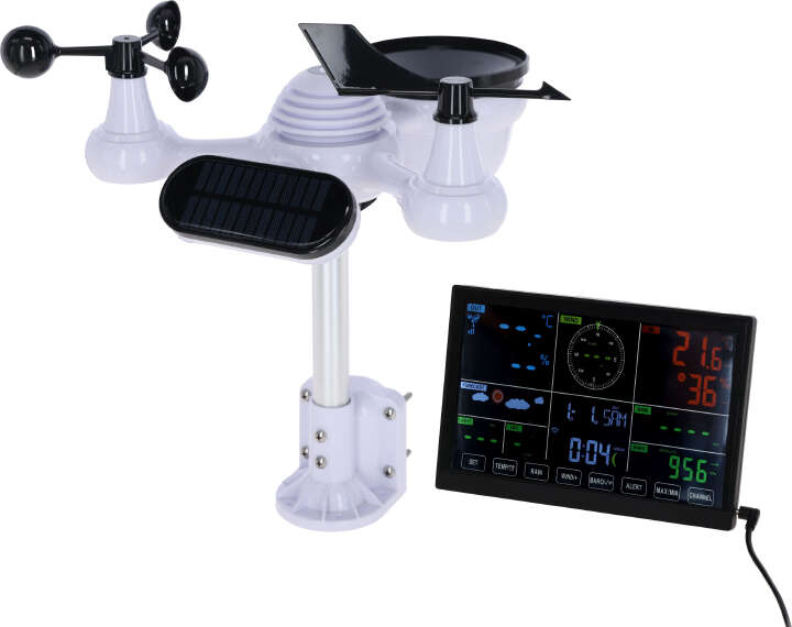 KERBL Digitale Wetterstation 7-in-1 mit Wifi